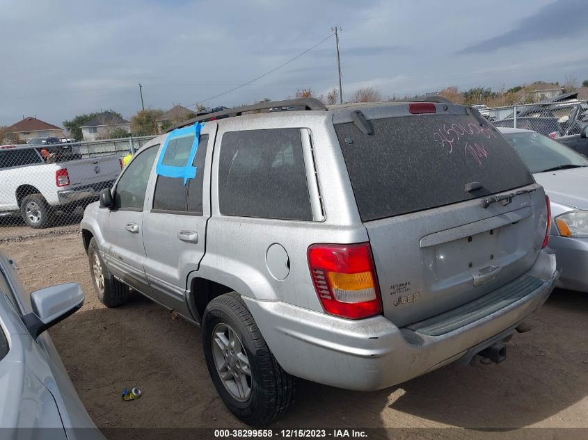 2003 Jeep Grand Cherokee Limited VIN: 1J8GX58N23C506089 Lot: 38299558