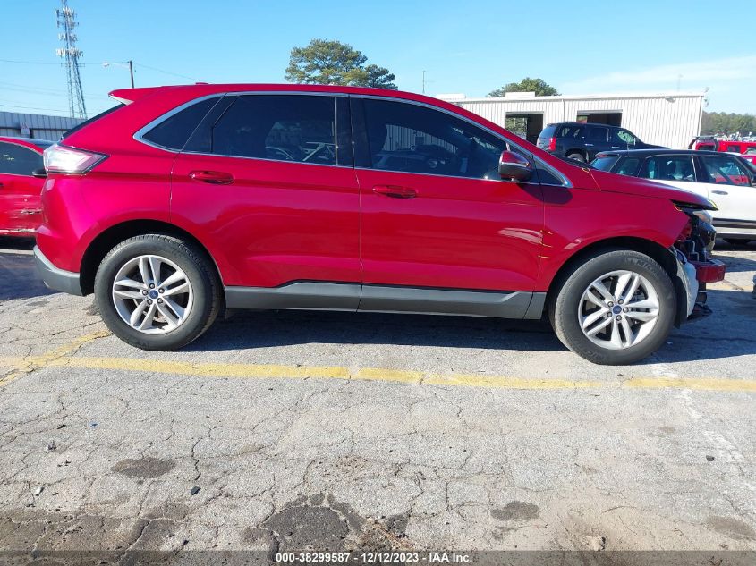 2018 Ford Edge Sel VIN: 2FMPK4J87JBB71439 Lot: 38299587