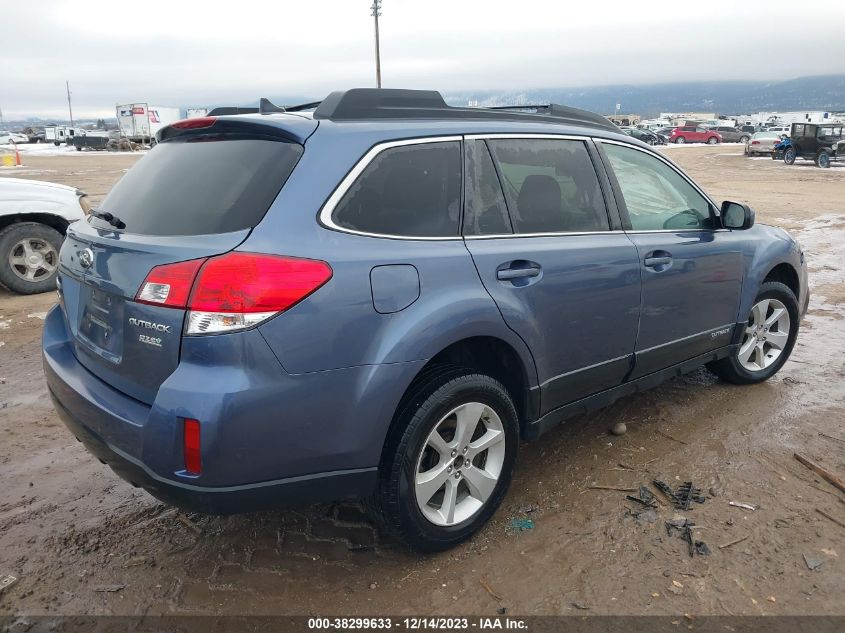 2014 Subaru Outback 2.5I Premium VIN: 4S4BRBCC7E3326573 Lot: 38299633