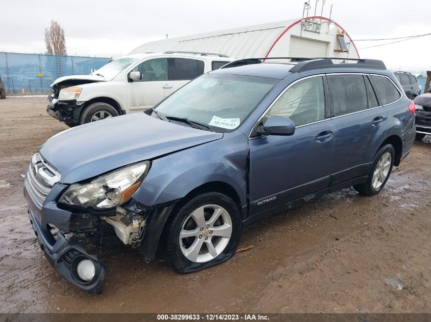 2014 Subaru Outback 2.5I Premium VIN: 4S4BRBCC7E3326573 Lot: 38299633