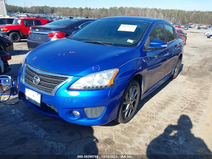 2015 Nissan Sentra Sr VIN: 3N1AB7AP8FY325807 Lot: 38299766