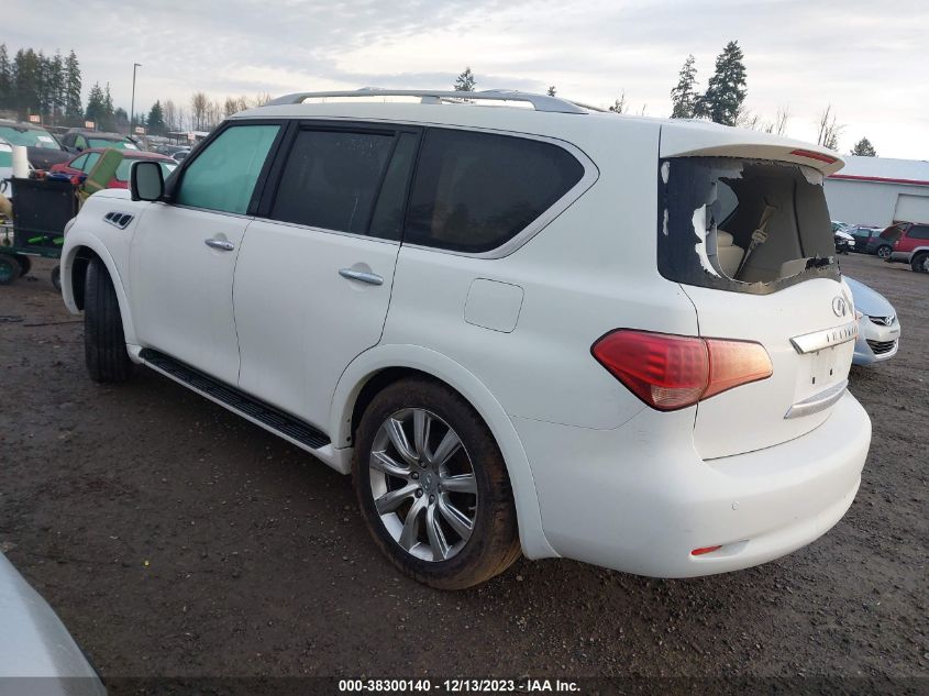 2011 Infiniti Qx56 VIN: JN8AZ2NE2B9003270 Lot: 38300140