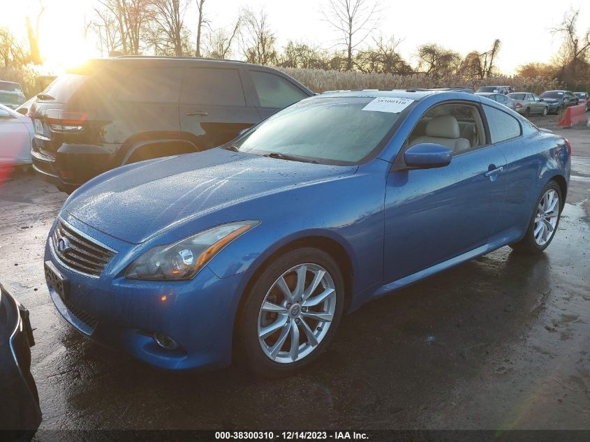 2012 Infiniti G37 Journey VIN: JN1CV6EK0CM423186 Lot: 38300310