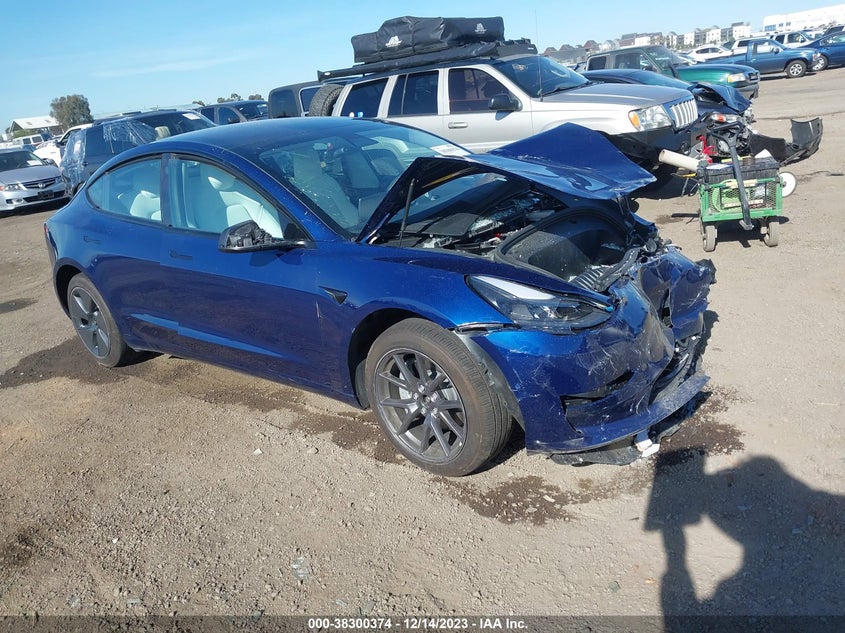 5YJ3E1EB1MF873519 2021 TESLA MODEL 3 photo no. 3