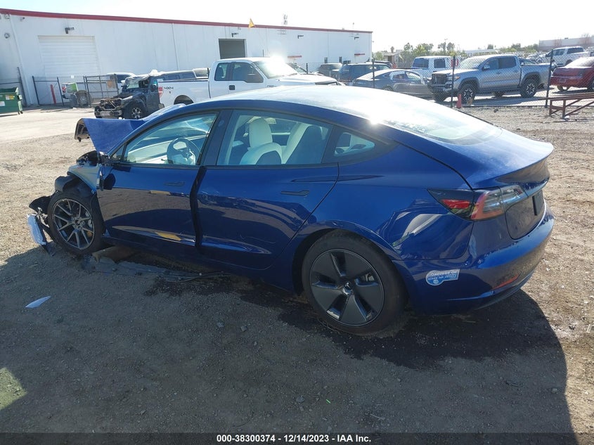 5YJ3E1EB1MF873519 2021 TESLA MODEL 3 photo no. 3