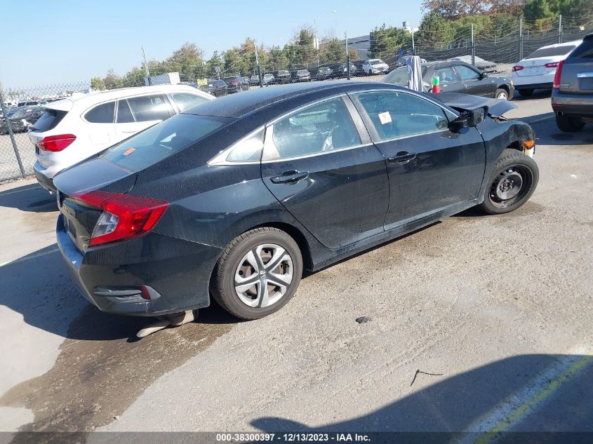 2HGFC2F51GH568975 2016 Honda Civic Lx