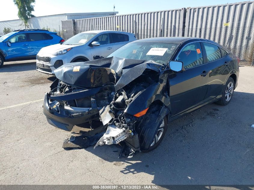 2HGFC2F51GH568975 2016 Honda Civic Lx