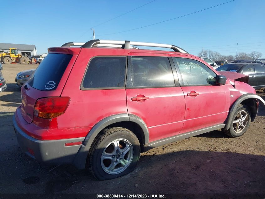 2003 Mitsubishi Outlander Ls VIN: JA4LX31G13U118443 Lot: 38300414