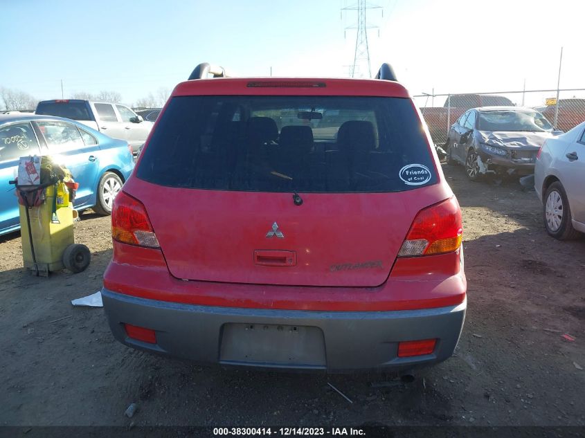 2003 Mitsubishi Outlander Ls VIN: JA4LX31G13U118443 Lot: 38300414