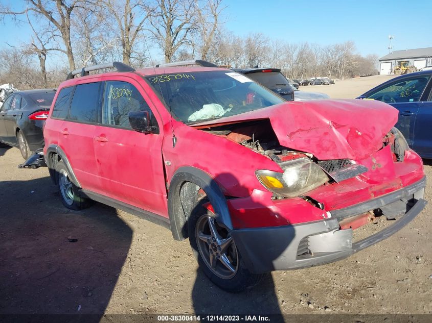 2003 Mitsubishi Outlander Ls VIN: JA4LX31G13U118443 Lot: 38300414