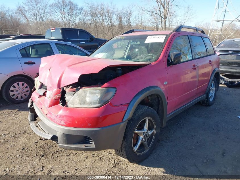 2003 Mitsubishi Outlander Ls VIN: JA4LX31G13U118443 Lot: 38300414