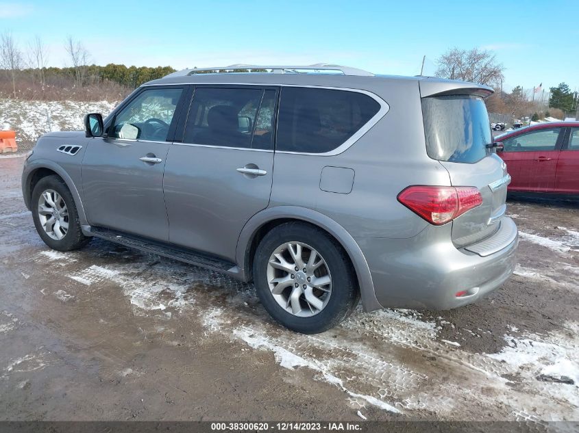 2012 Infiniti Qx56 VIN: JN8AZ2NE9C9020343 Lot: 38300620