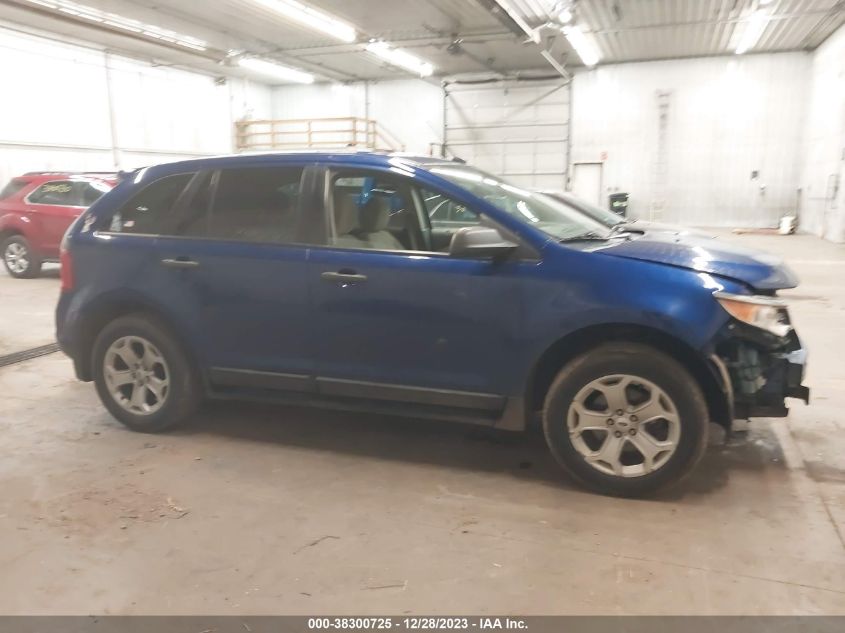 2013 Ford Edge Se VIN: 2FMDK3G97DBA87302 Lot: 38300725