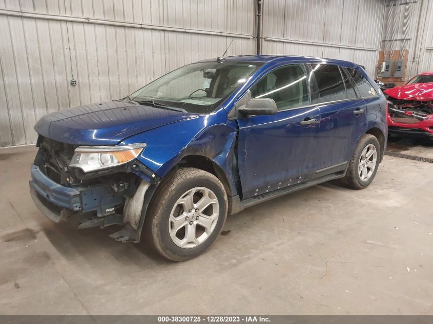 2013 Ford Edge Se VIN: 2FMDK3G97DBA87302 Lot: 38300725