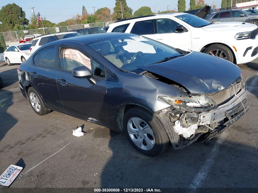 2013 Honda Civic Lx VIN: 19XFB2F56DE228133 Lot: 38300808