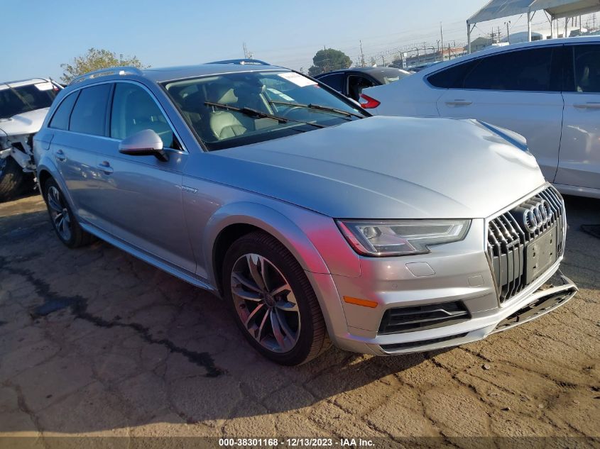 2018 Audi A4 Allroad 2.0T Premium/2.0T Tech Premium VIN: WA18NAF41JA072450 Lot: 38301168