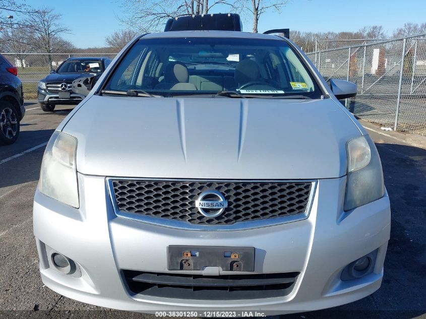 2012 Nissan Sentra 2.0 Sr VIN: 3N1AB6AP1CL784227 Lot: 38301250