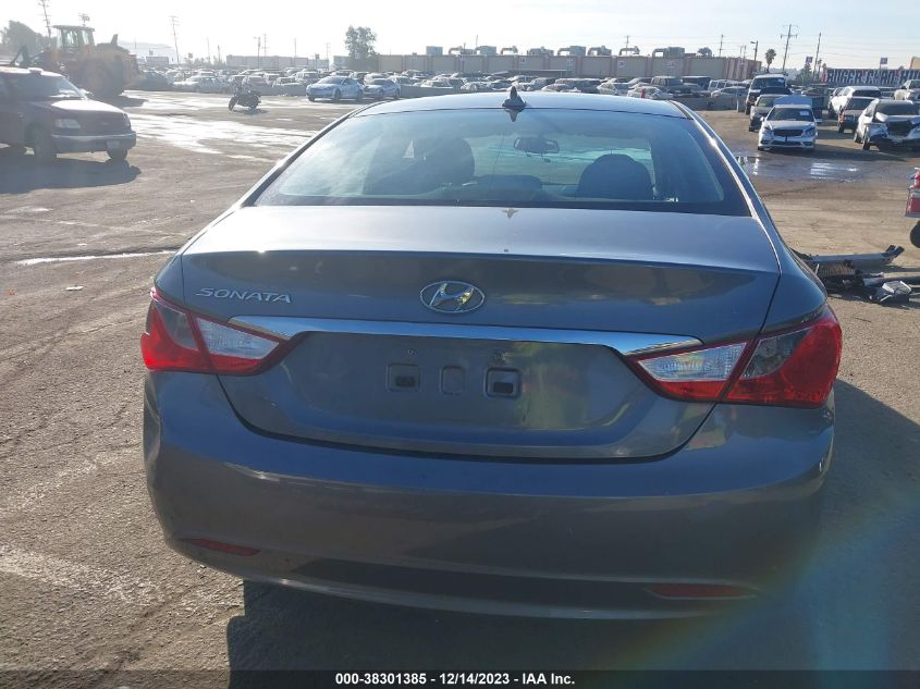 2013 Hyundai Sonata Gls VIN: 5NPEB4AC2DH709876 Lot: 38301385