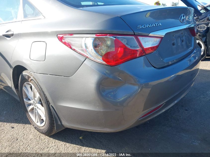 2013 Hyundai Sonata Gls VIN: 5NPEB4AC2DH709876 Lot: 38301385