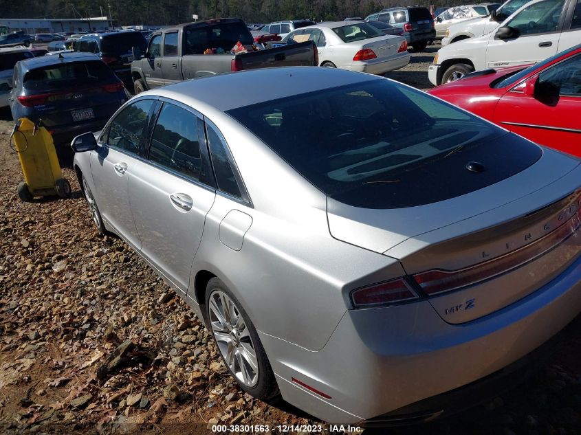 2014 Lincoln Mkz VIN: 3LN6L2G91ER801539 Lot: 38301563