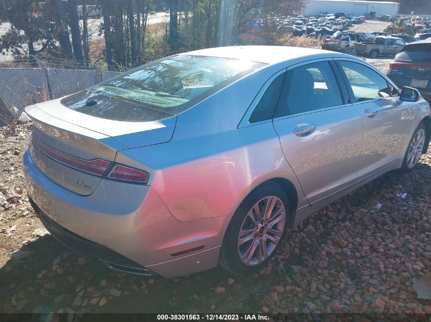 2014 Lincoln Mkz VIN: 3LN6L2G91ER801539 Lot: 38301563