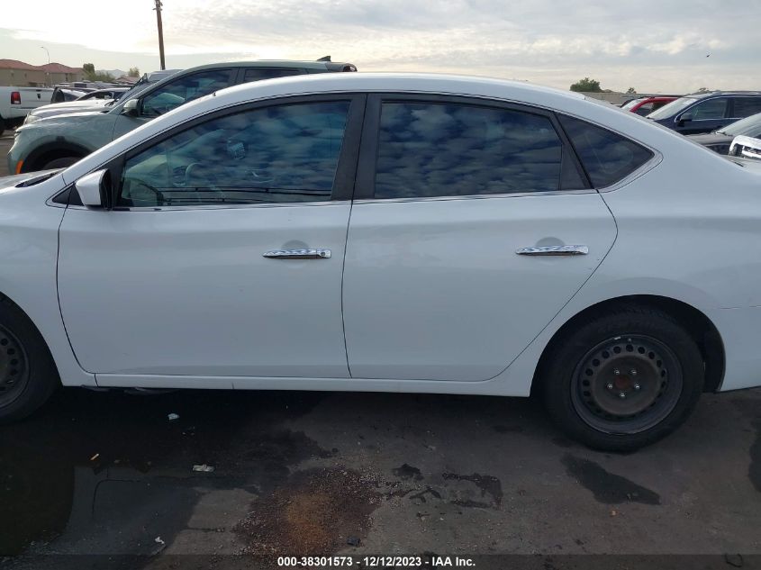 2015 Nissan Sentra S VIN: 3N1AB7AP2FY246021 Lot: 38301573