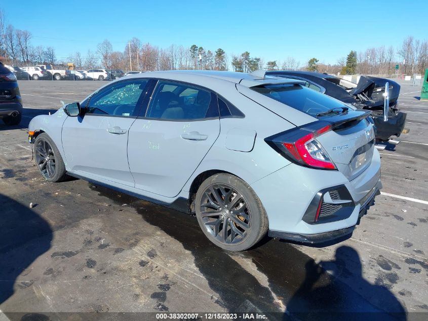 SHHFK7H41MU221763 2021 Honda Civic Sport