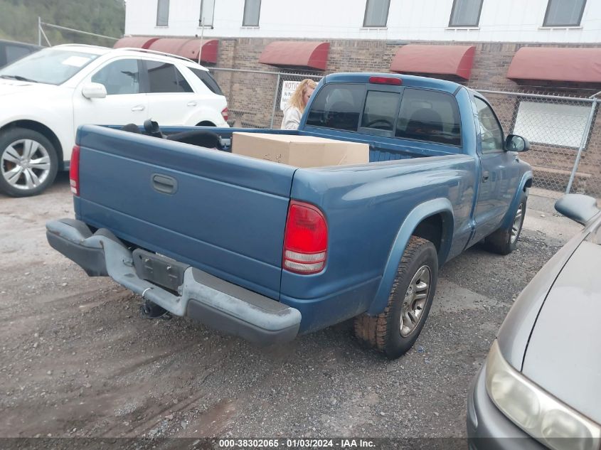 2003 Dodge Dakota VIN: 1D7FL16X33S332721 Lot: 40876143