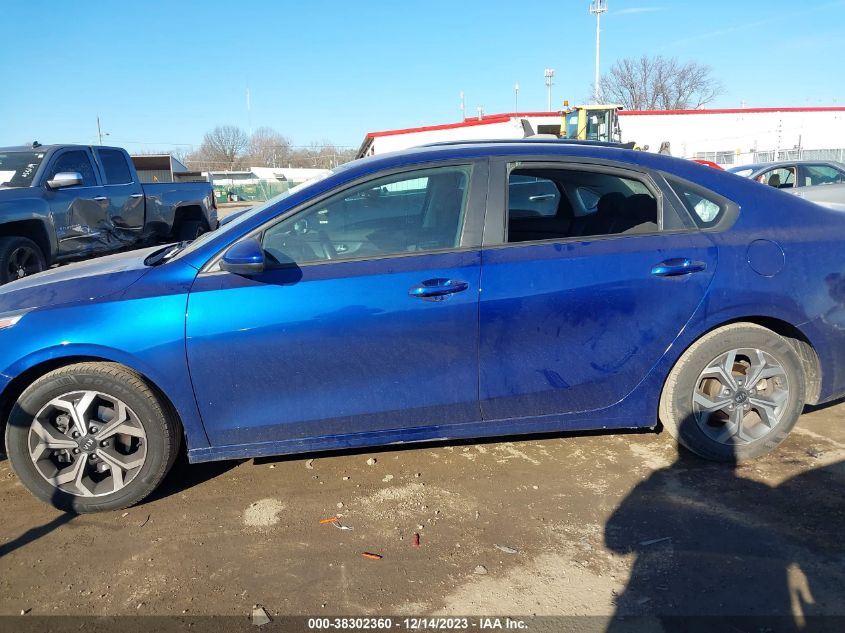 2021 Kia Forte Lxs VIN: 3KPF24AD7ME308535 Lot: 38302360