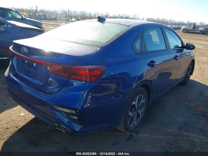 2021 Kia Forte Lxs VIN: 3KPF24AD7ME308535 Lot: 38302360