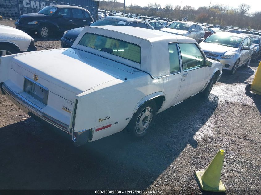 1991 Cadillac Deville VIN: 1G6CD13B3M4278901 Lot: 38302530