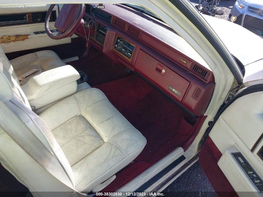 1991 Cadillac Deville VIN: 1G6CD13B3M4278901 Lot: 38302530