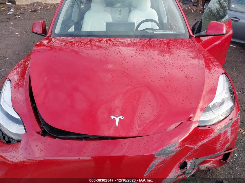 2022 TESLA MODEL Y VIN: 7SAYGAEE5NF312044