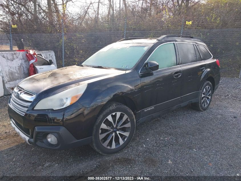 2013 Subaru Outback 2.5I Limited VIN: 4S4BRCKC3D3216187 Lot: 38302577