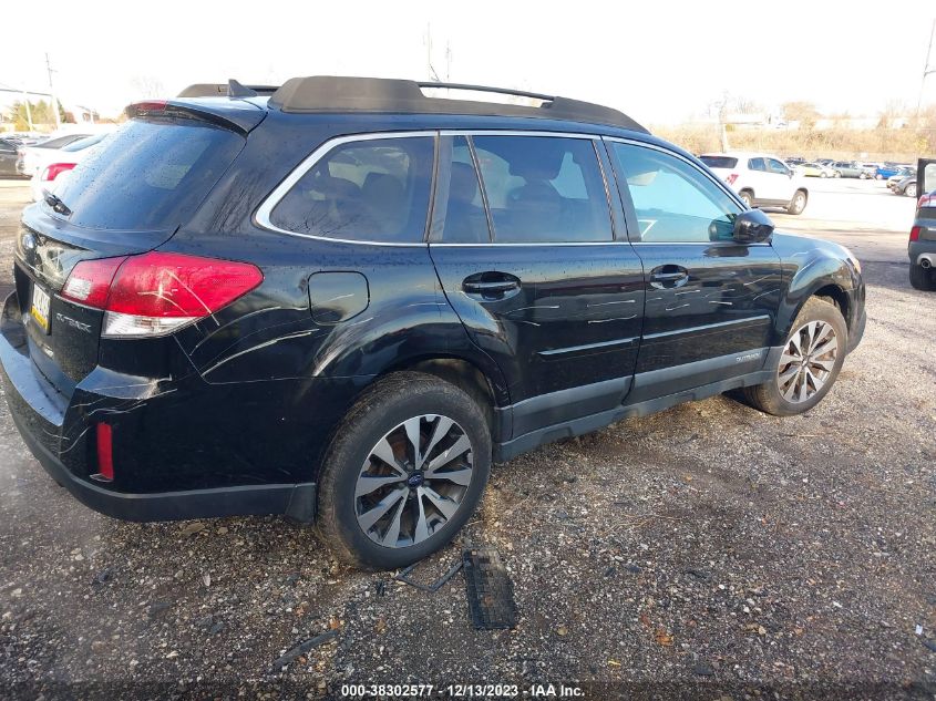 2013 Subaru Outback 2.5I Limited VIN: 4S4BRCKC3D3216187 Lot: 38302577