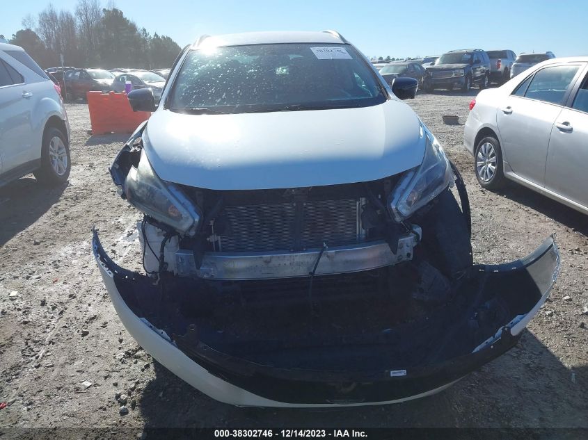 5N1AZ2MG0JN142863 2018 Nissan Murano Sl