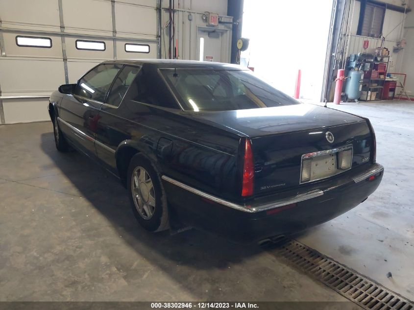 1G6EL12YX1B104185 2001 Cadillac Eldorado Esc