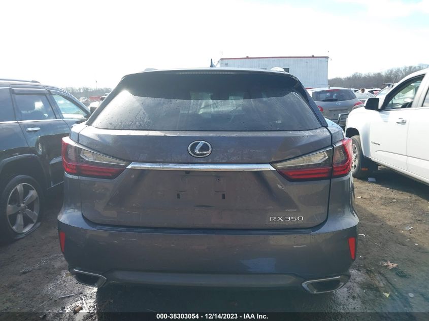 2016 Lexus Rx 350 VIN: 2T2BZMCA5GC009847 Lot: 38303054