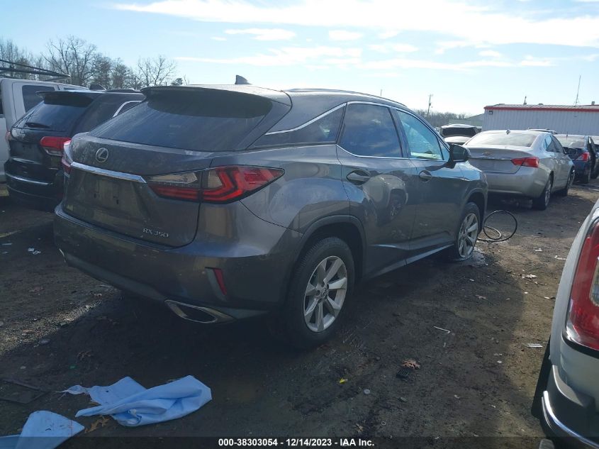 2016 Lexus Rx 350 VIN: 2T2BZMCA5GC009847 Lot: 38303054