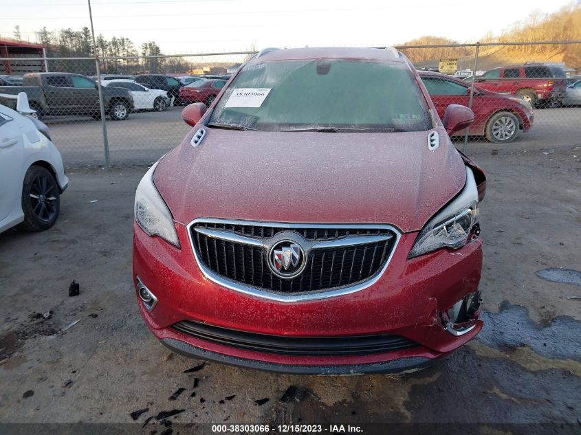 2020 Buick Envision Awd Essence VIN: LRBFX2SAXLD124053 Lot: 38303066