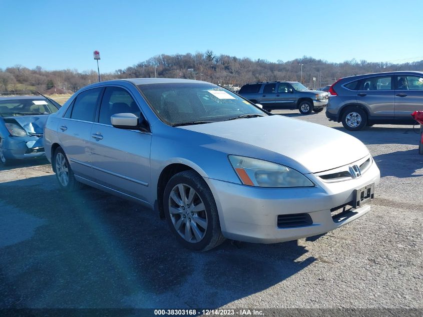 2007 Honda Accord 3.0 Ex VIN: 1HGCM66577A091796 Lot: 38303168