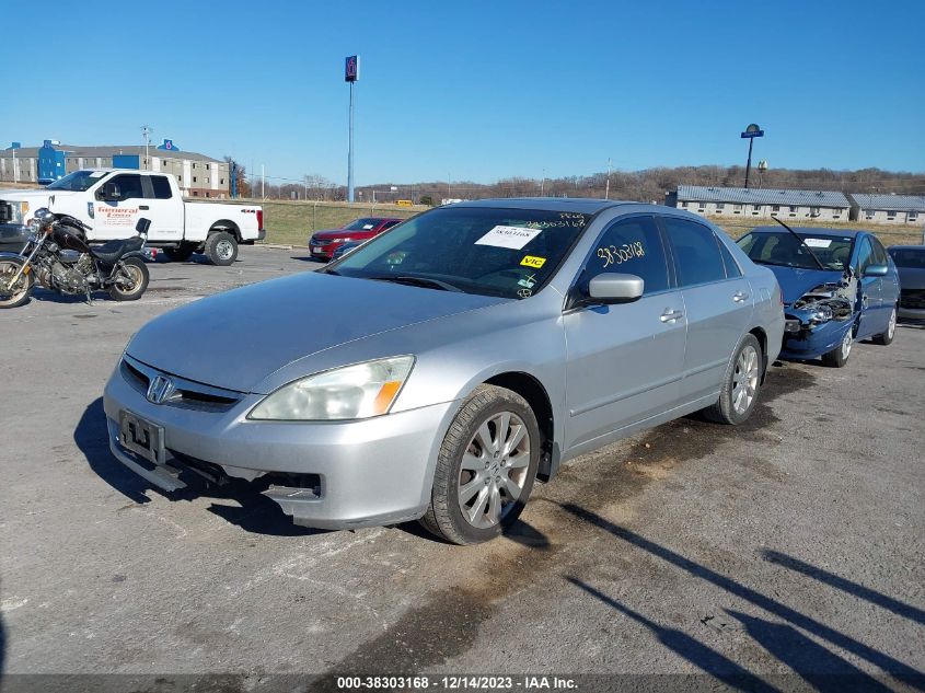 2007 Honda Accord 3.0 Ex VIN: 1HGCM66577A091796 Lot: 38303168