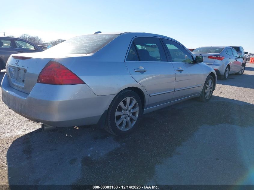 2007 Honda Accord 3.0 Ex VIN: 1HGCM66577A091796 Lot: 38303168