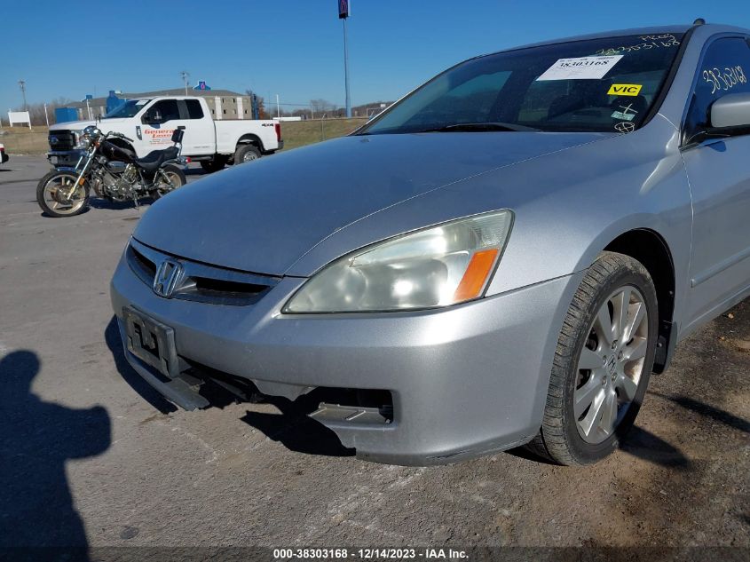 2007 Honda Accord 3.0 Ex VIN: 1HGCM66577A091796 Lot: 38303168