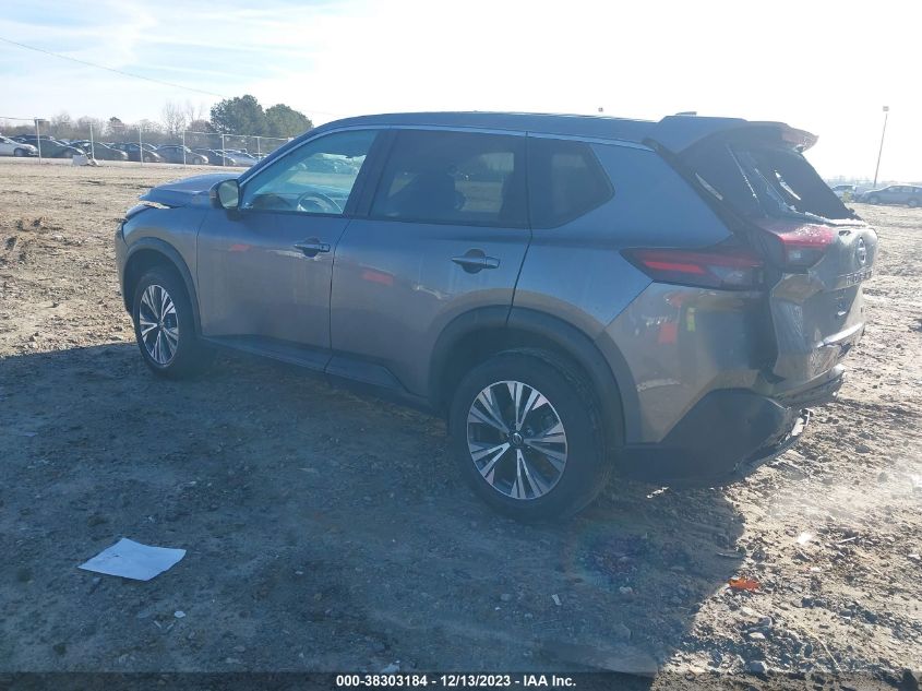 2021 Nissan Rogue Sv Fwd VIN: JN8AT3BA3MW015621 Lot: 38303184