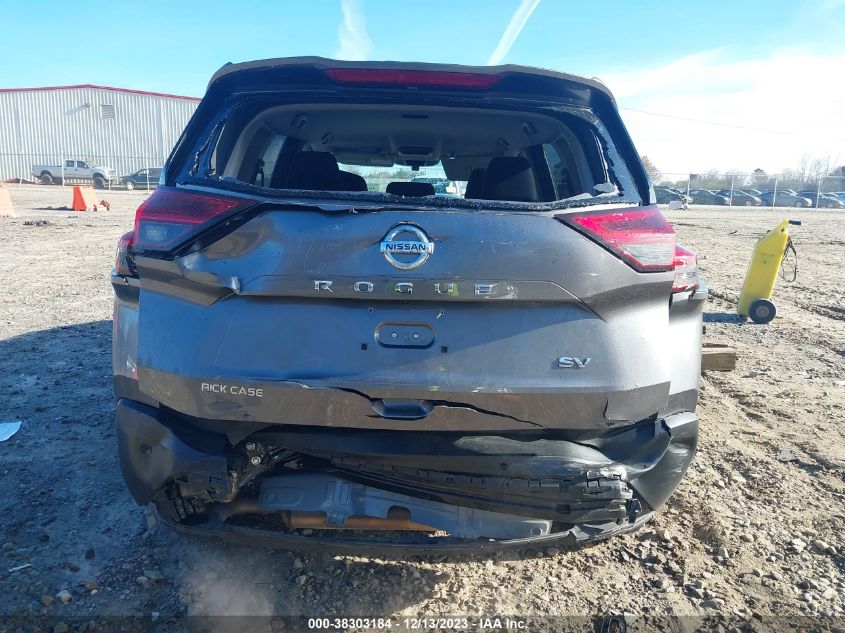 2021 Nissan Rogue Sv Fwd VIN: JN8AT3BA3MW015621 Lot: 38303184