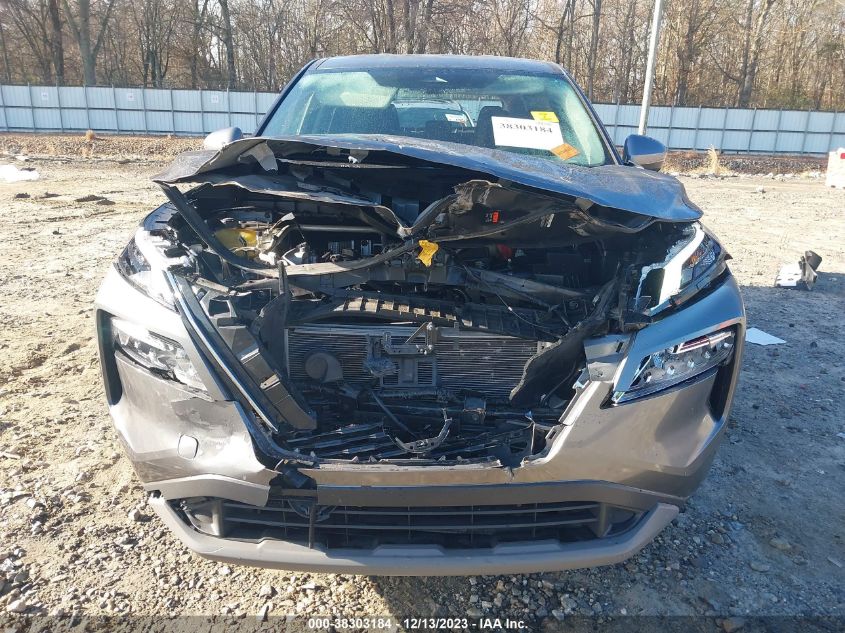 2021 Nissan Rogue Sv Fwd VIN: JN8AT3BA3MW015621 Lot: 38303184