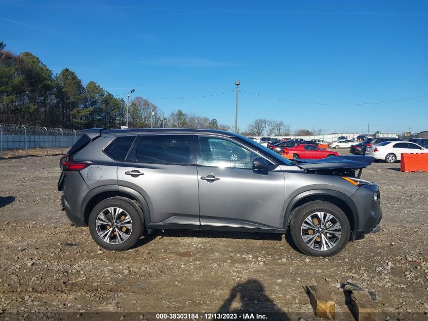 2021 Nissan Rogue Sv Fwd VIN: JN8AT3BA3MW015621 Lot: 38303184