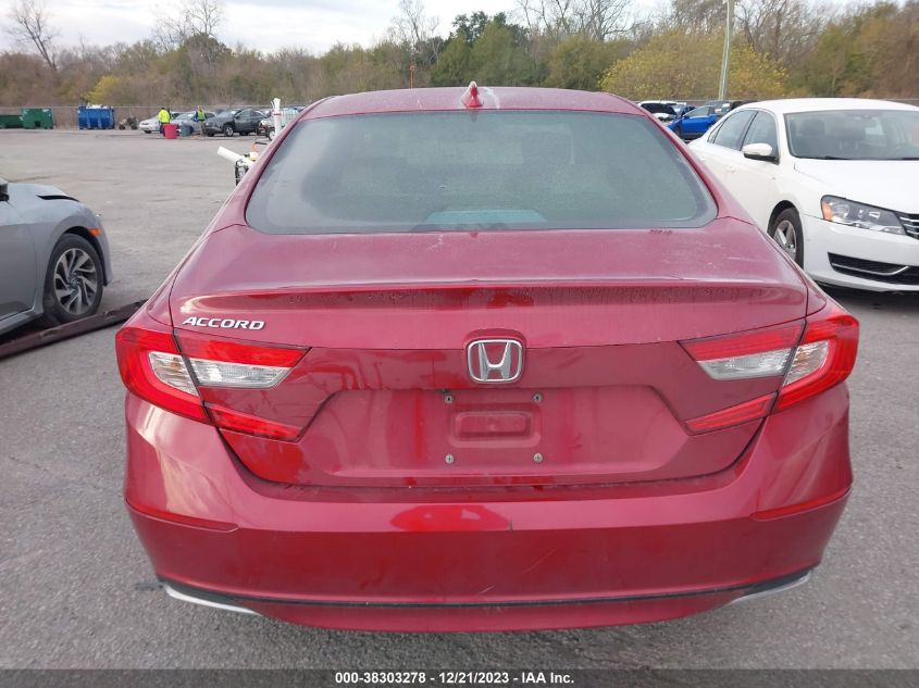 2021 Honda Accord Lx VIN: 1HGCV1F15MA103601 Lot: 38303278