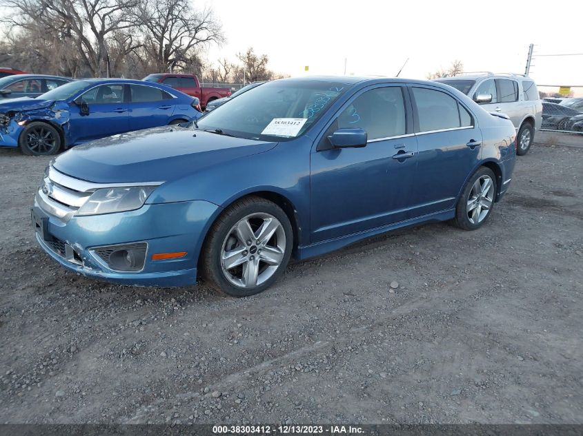 2010 Ford Fusion Sport VIN: 3FAHP0KC6AR359947 Lot: 38303412